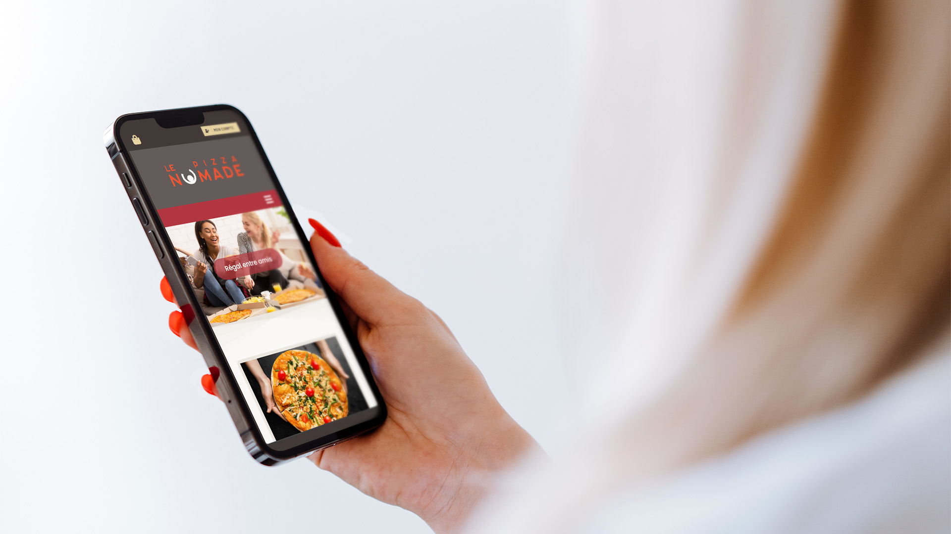 Pizza le Nomade Lanacement nouveau site Web 2024